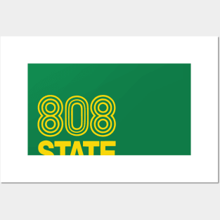 808 STATE Posters and Art